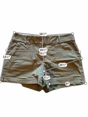 LOFT Olive Utility Riviera Short